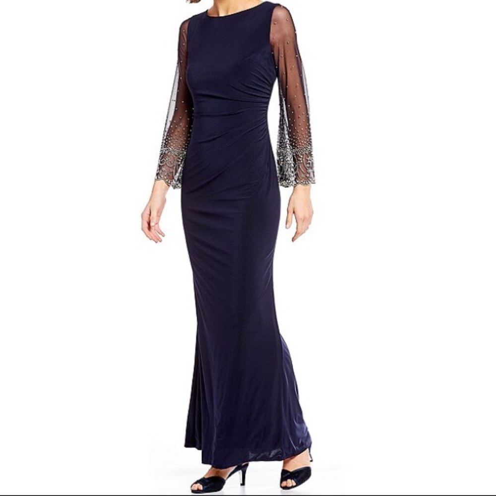 Cachet Formal Stretch Gown - can fit 14-18!